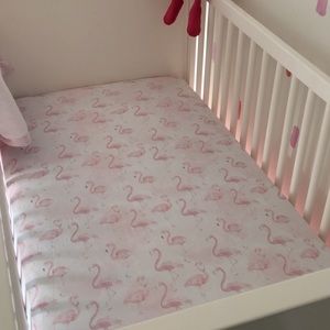 Oilo studio fitted crib sheet